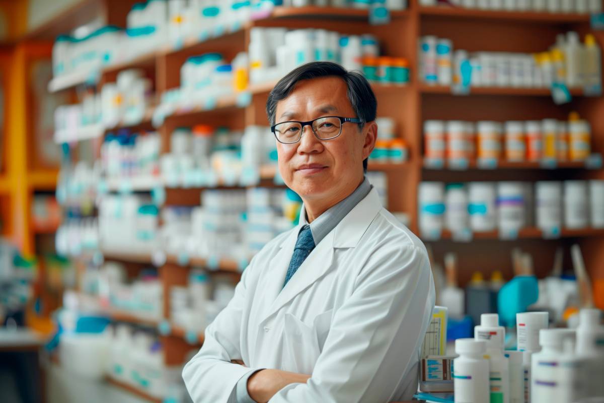 薬剤師の男性