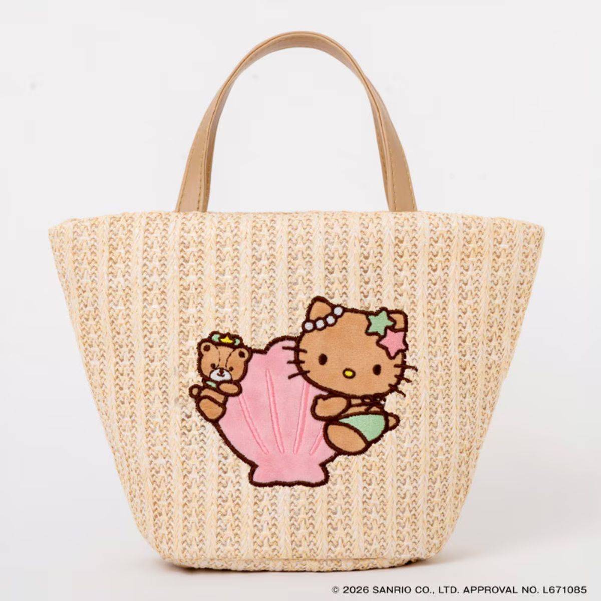 HELLO KITTY かごバッグBOOK shell hug ver.