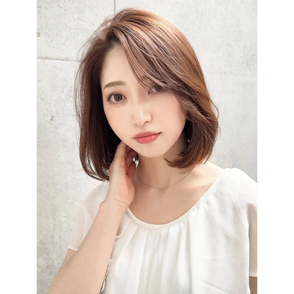 クラシカルな大人レイヤーボブ