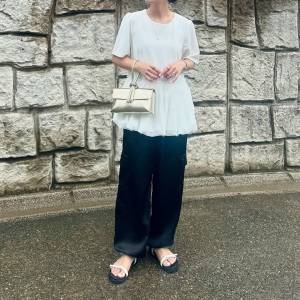 【2026年7月】こう着るのが正解……。いい女見えするワイドパンツコーデ5選