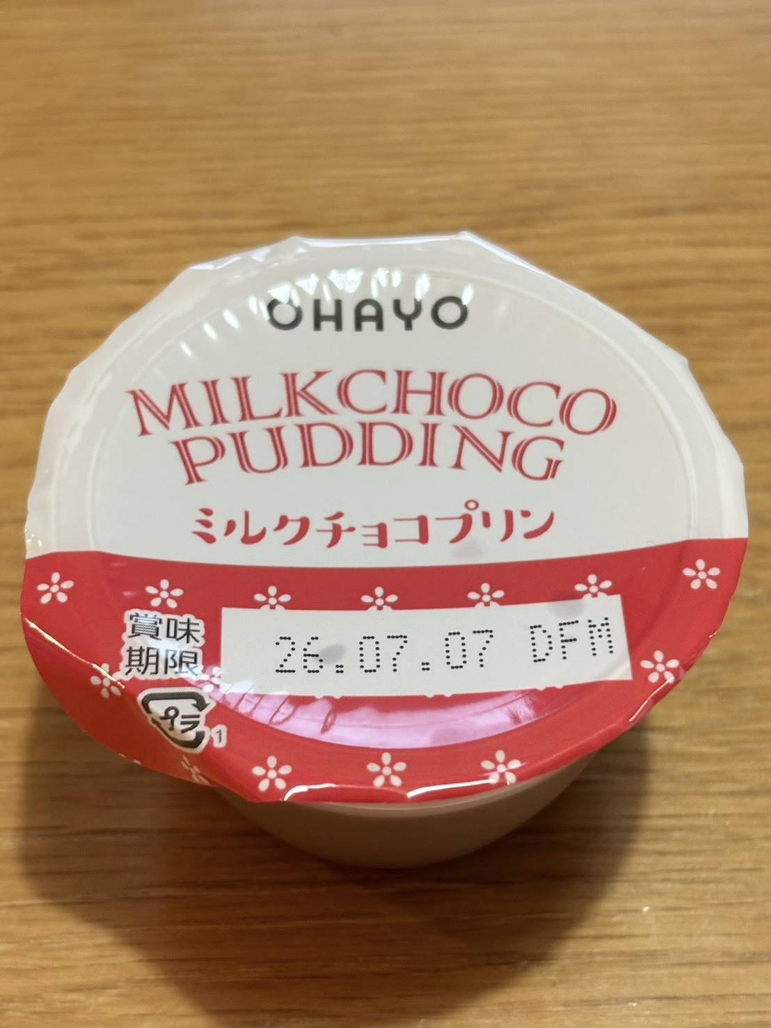 OHAYOのミルクチョコプリン
