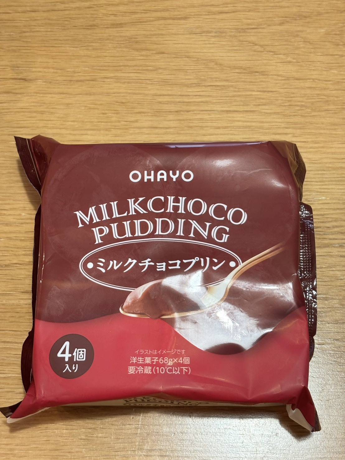 OHAYOのミルクチョコプリン