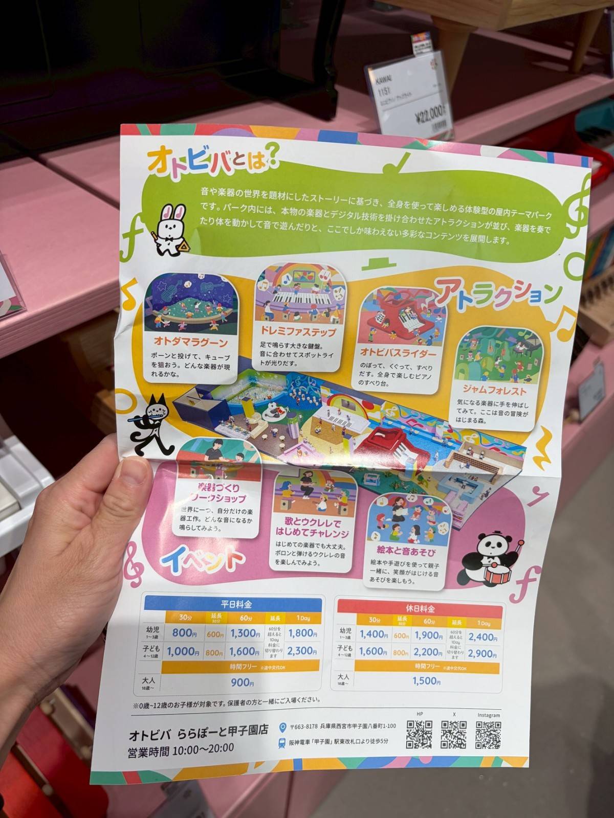 OTOVIVA ららぽーと甲子園店 チラシ
