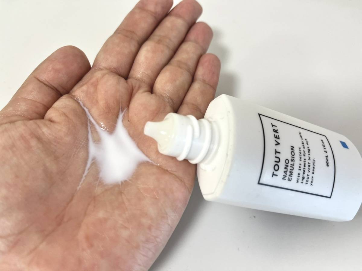 トゥヴェールの乳液「ナノエマルジョン」
