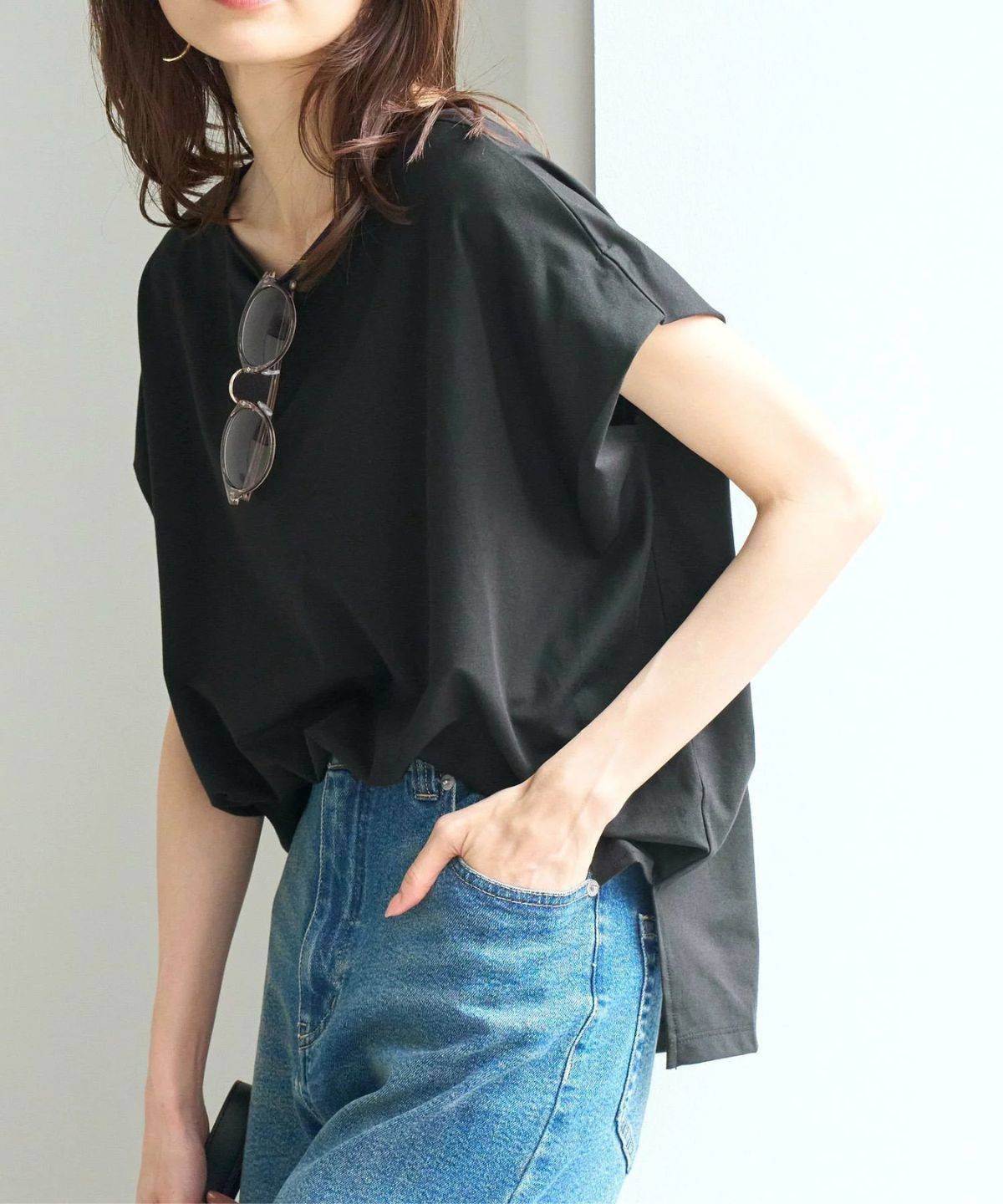 ROPE' PICNIC マルチファンクション二の腕すっきり見えカットトップス