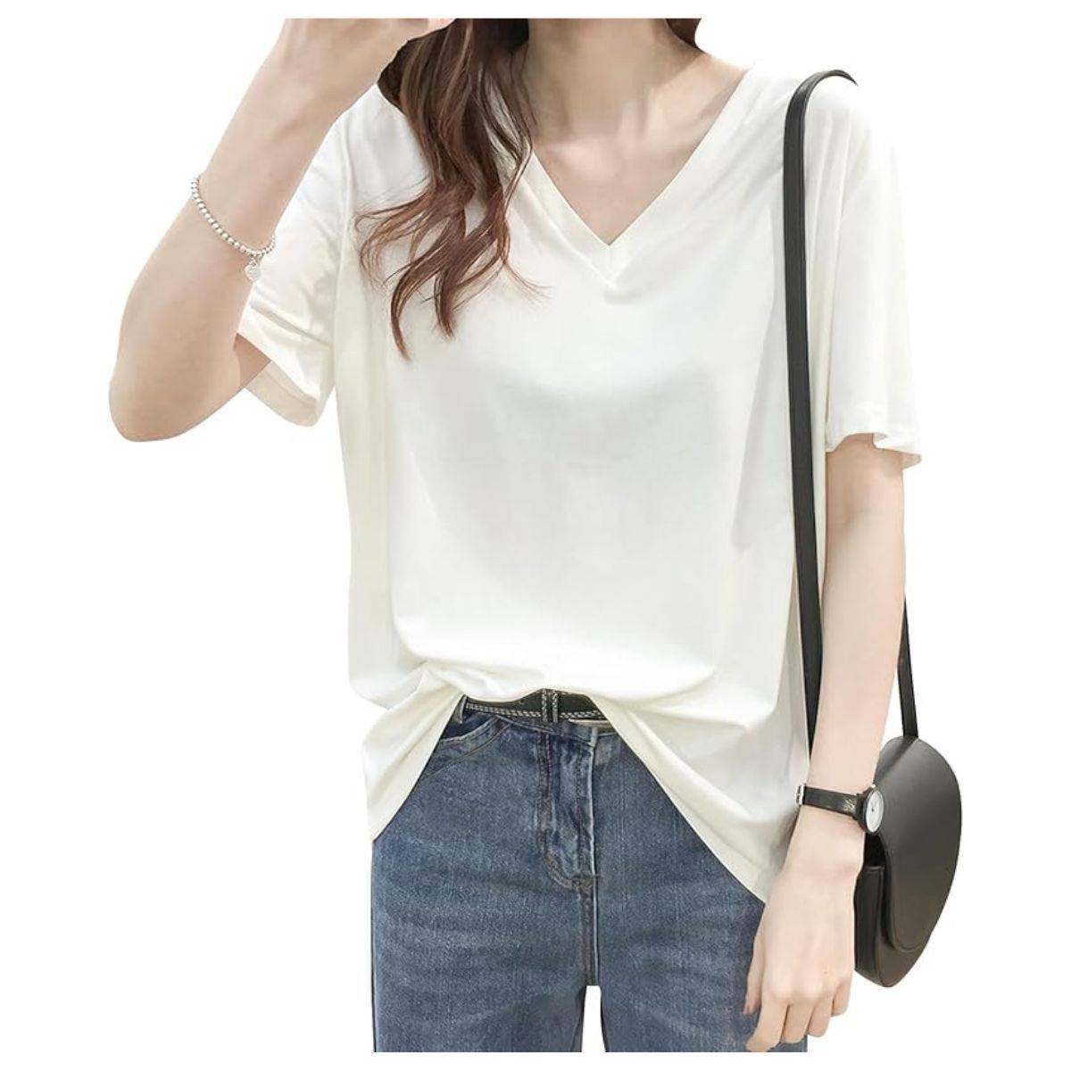 SLEEPSINERO VネックTシャツ