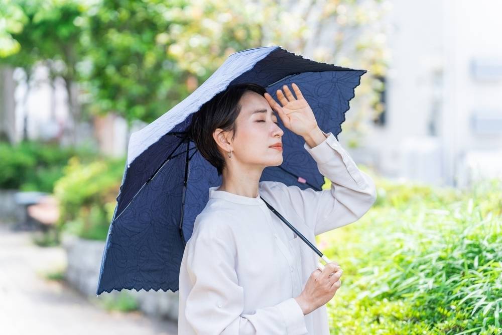日傘の色