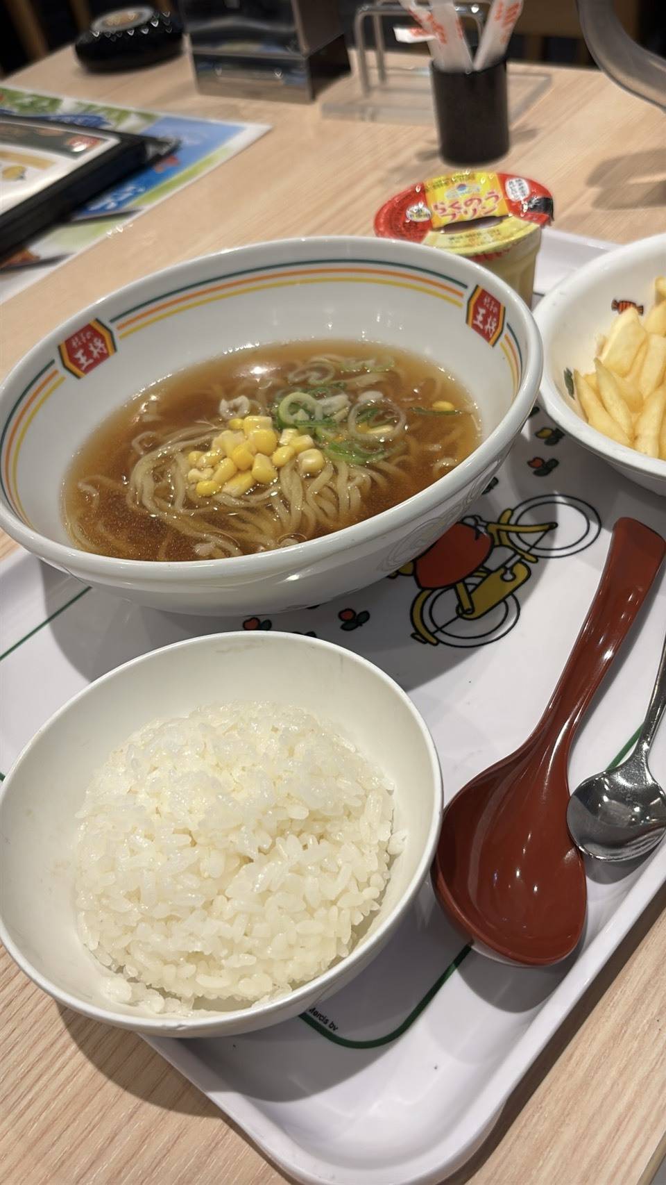 餃子の王将のキッズメニュー
