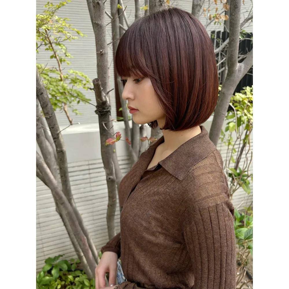 今年らしい大人ナチュラルボブ