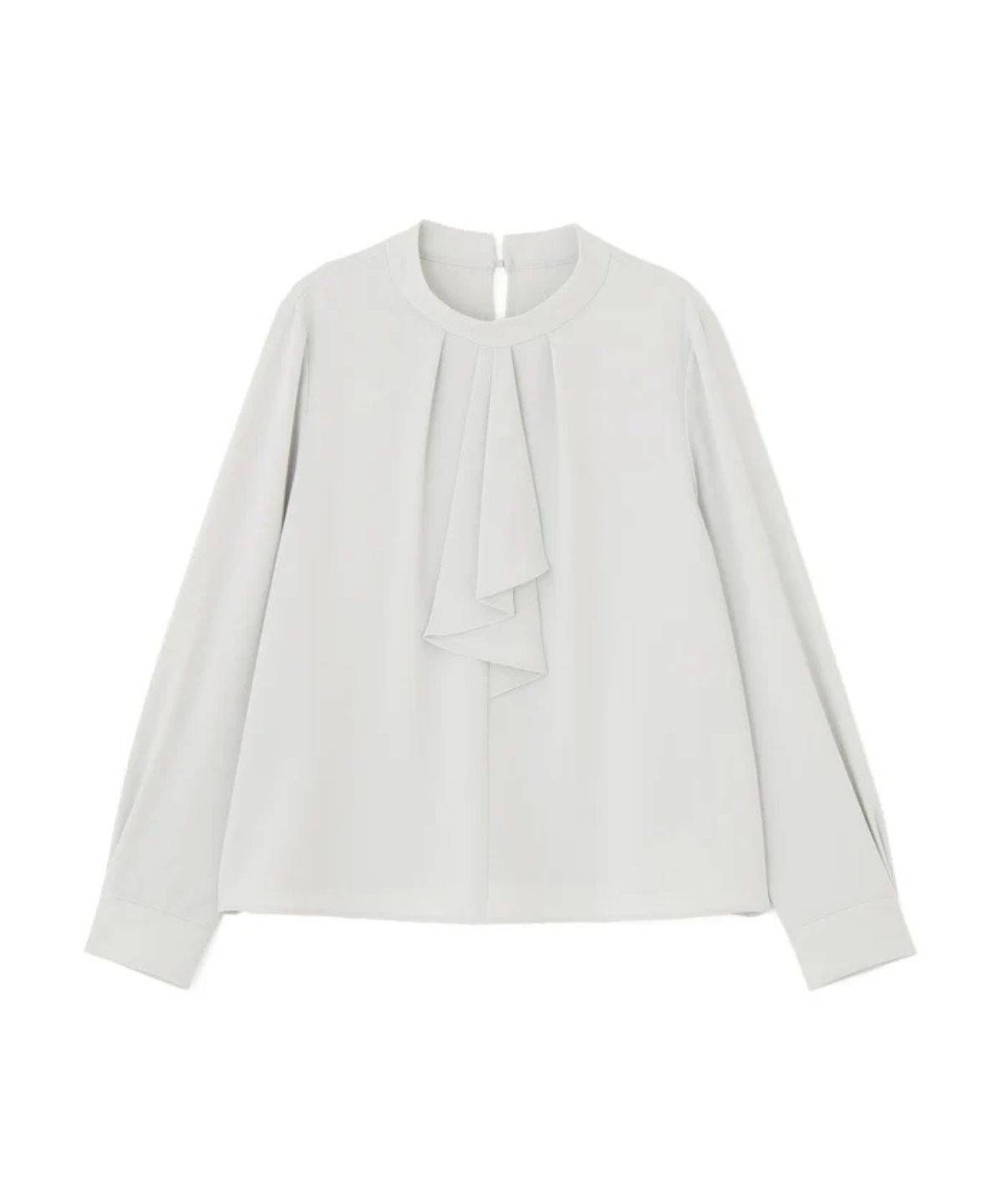 NATURAL BEAUTY BASIC ラッフルボウタイブラウス