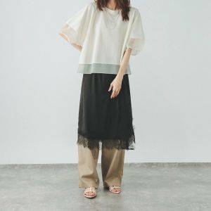 【GLOBAL WORK】Tシャツ以外の最適解！ひんやりトップスで涼しい夏に「着るだけで即洒落見え」