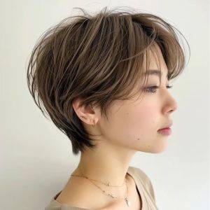 アラフィフさんは、マネしてみて……。梅雨も扱いやすいショートヘア5つ