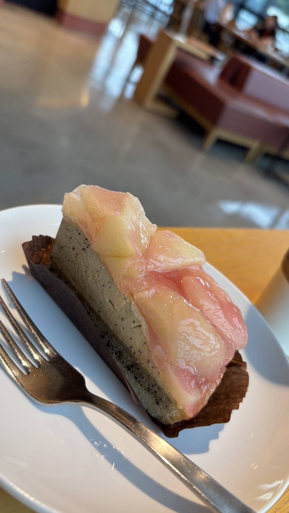 スターバックスの白桃&アールグレイタルト