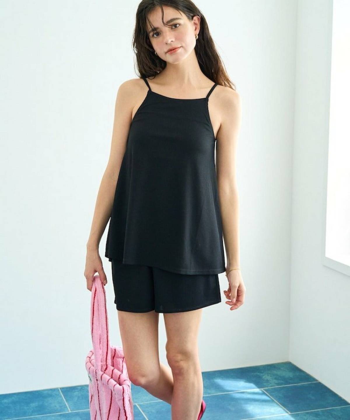 FREAK'S STORE フレア キャミ チュニック 2セット 水着(トップス・パンツ)