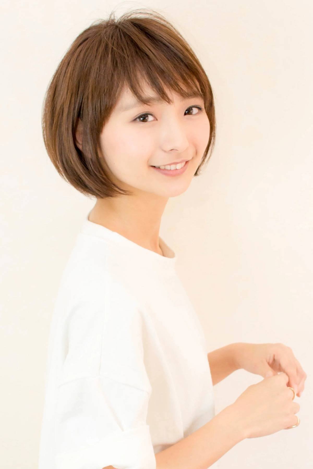 丸みシルエットショート
