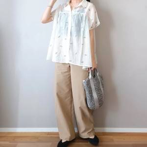 【2026年7月】50代の大人女子はマネして。老け見えしないシャツコーデ5選
