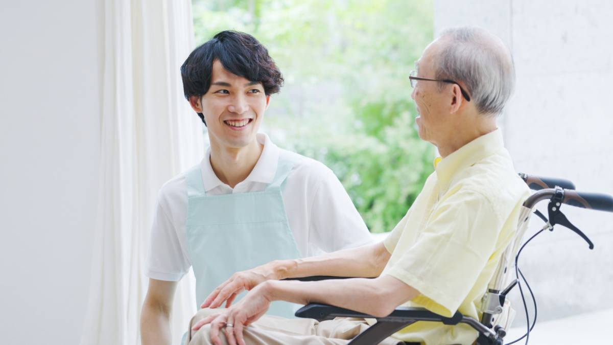 介護士の男性