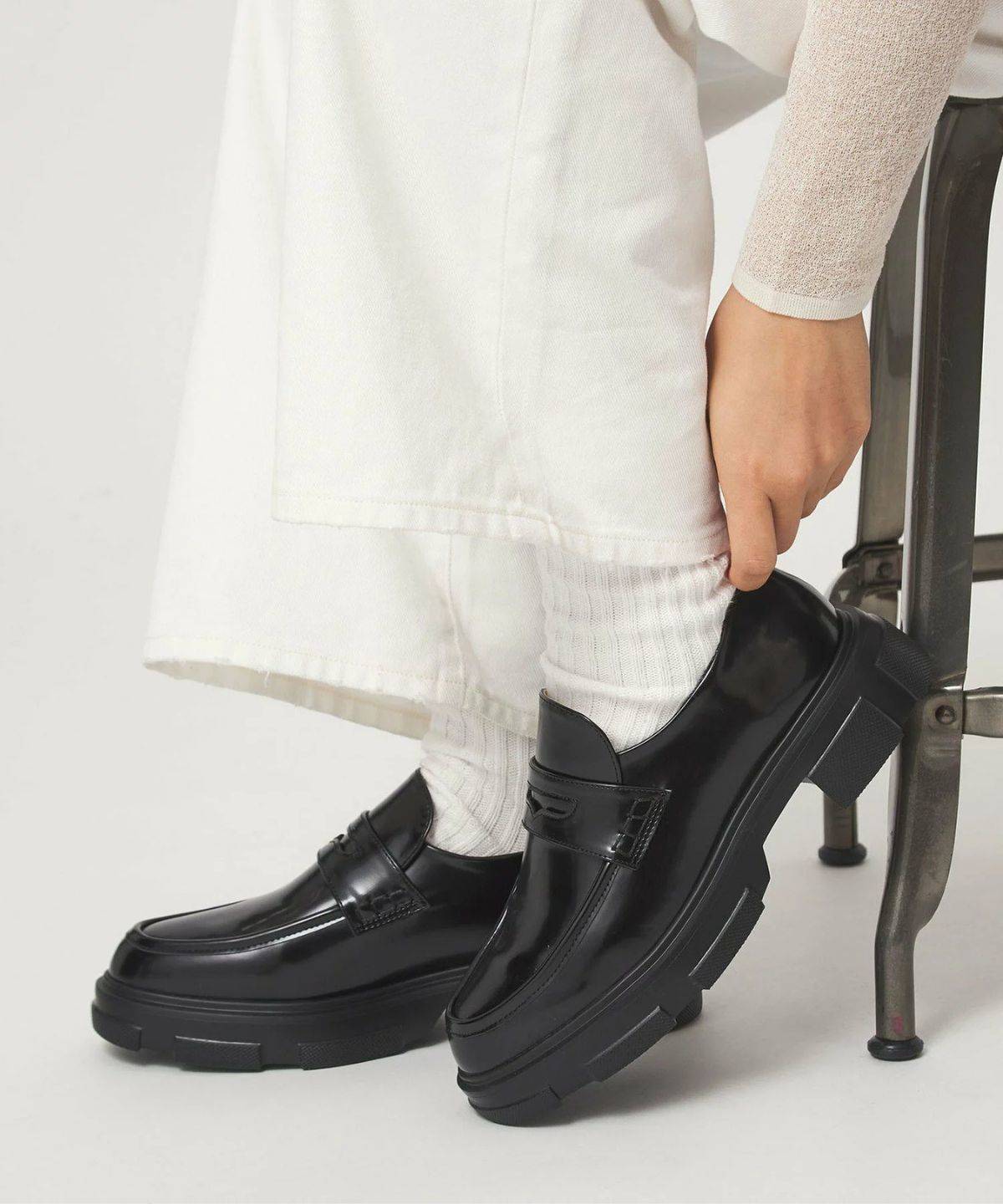 UNITED ARROWS green label relaxing レイン 2WAYローファー