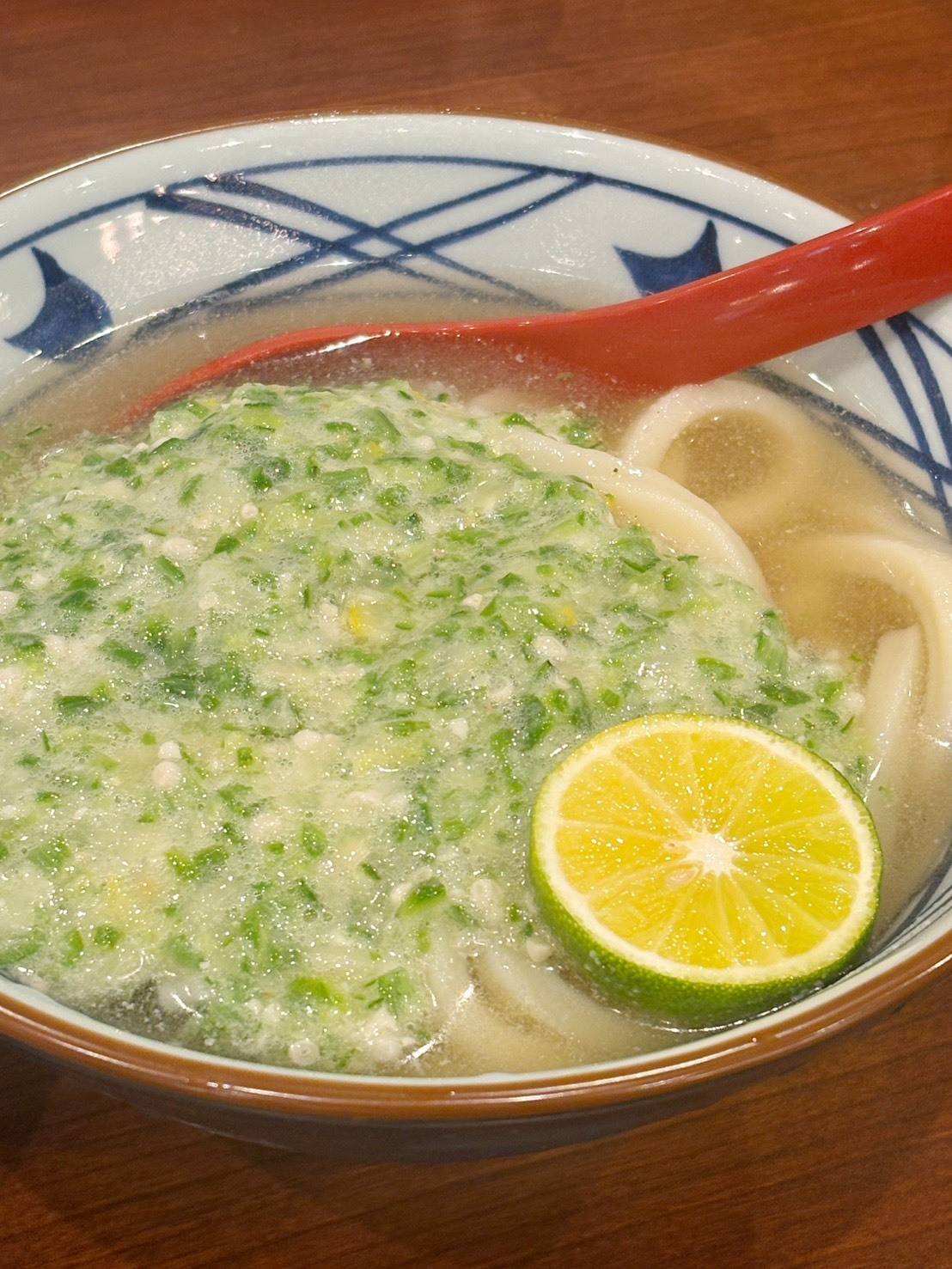 丸亀製麺「冷たーいねばとろ旨塩うどん」