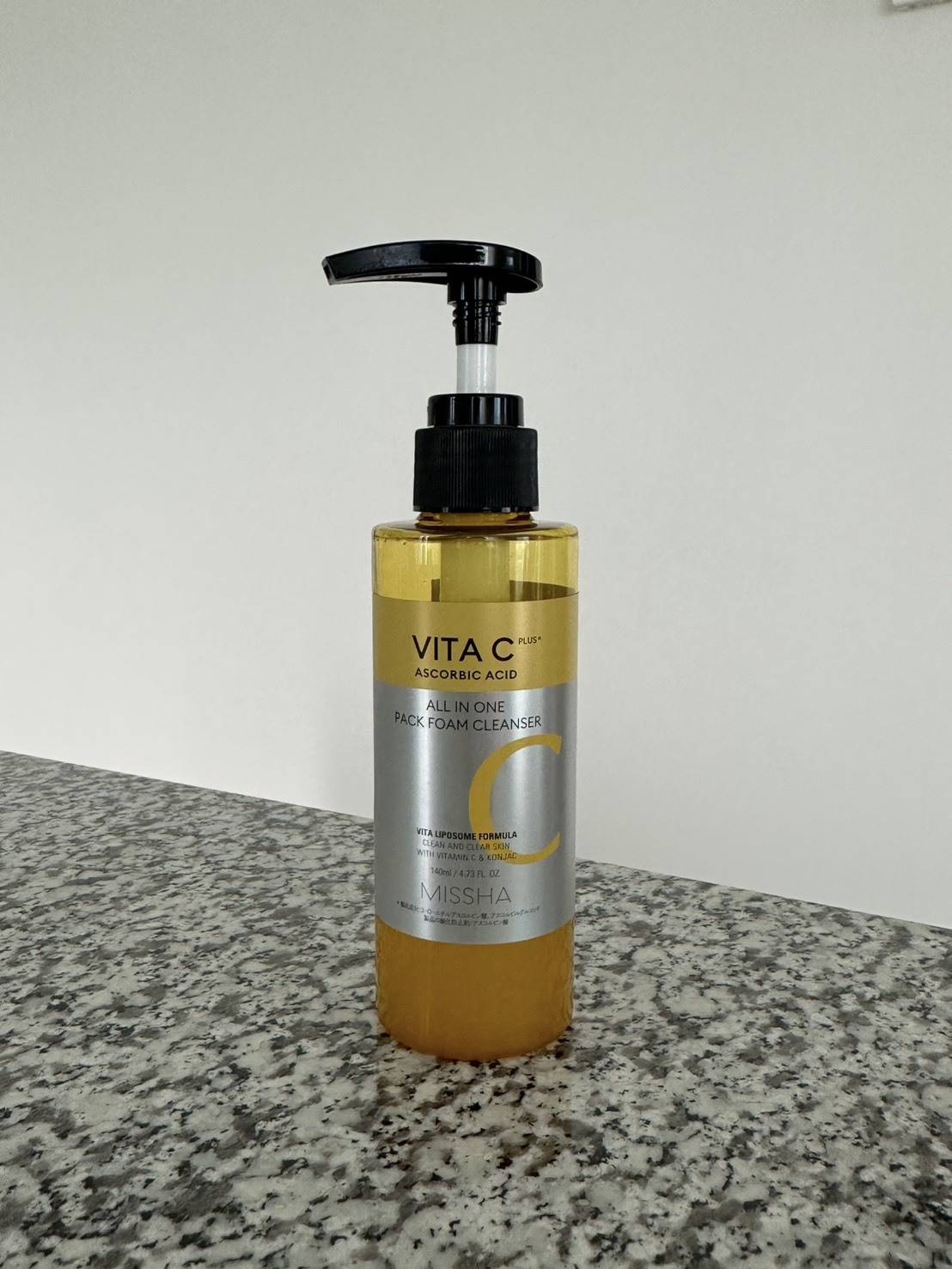 MISSHA ビタシープラス泡マスク洗顔