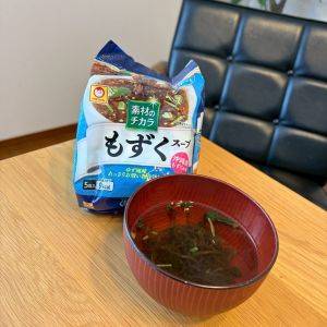 油断できない暑い季節に。夏バテ対策にストックしているもずくスープ