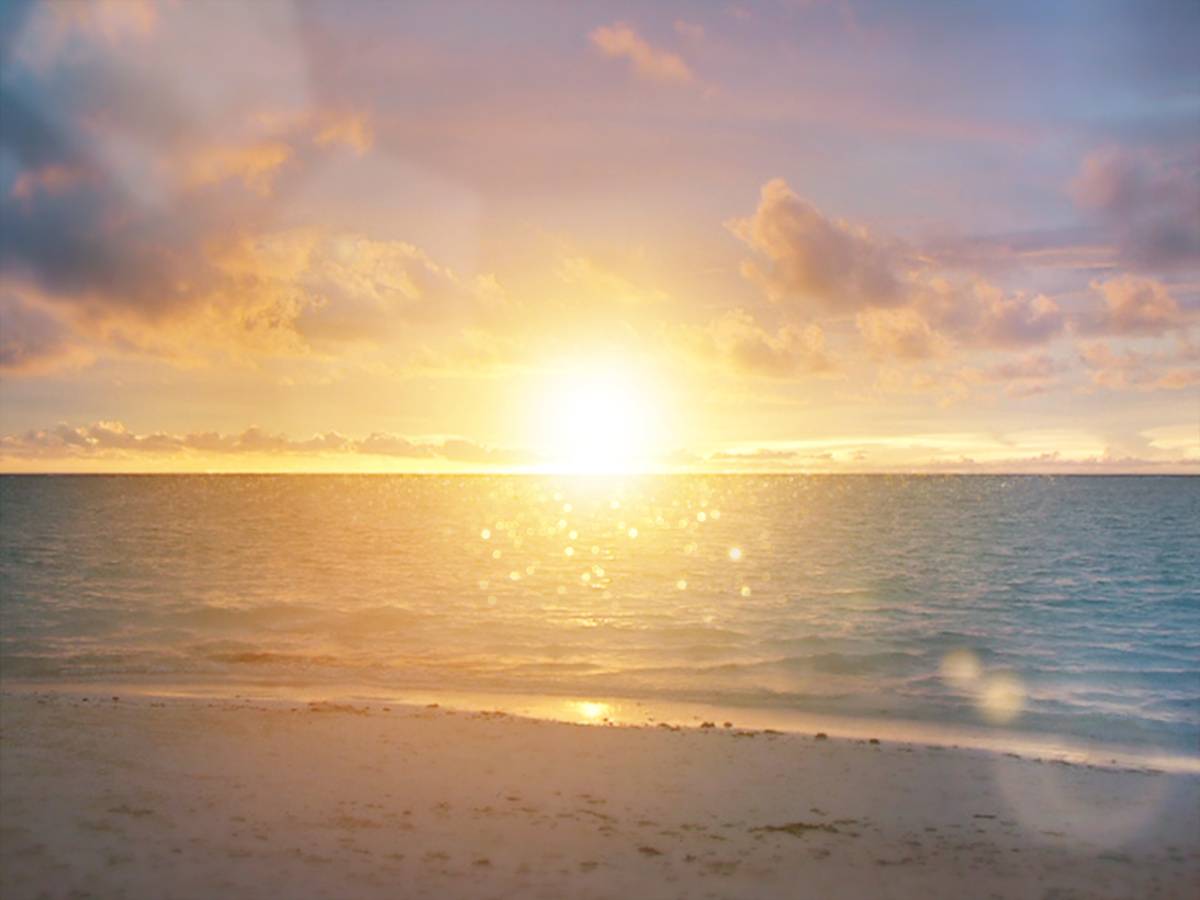 グアムの夕日
