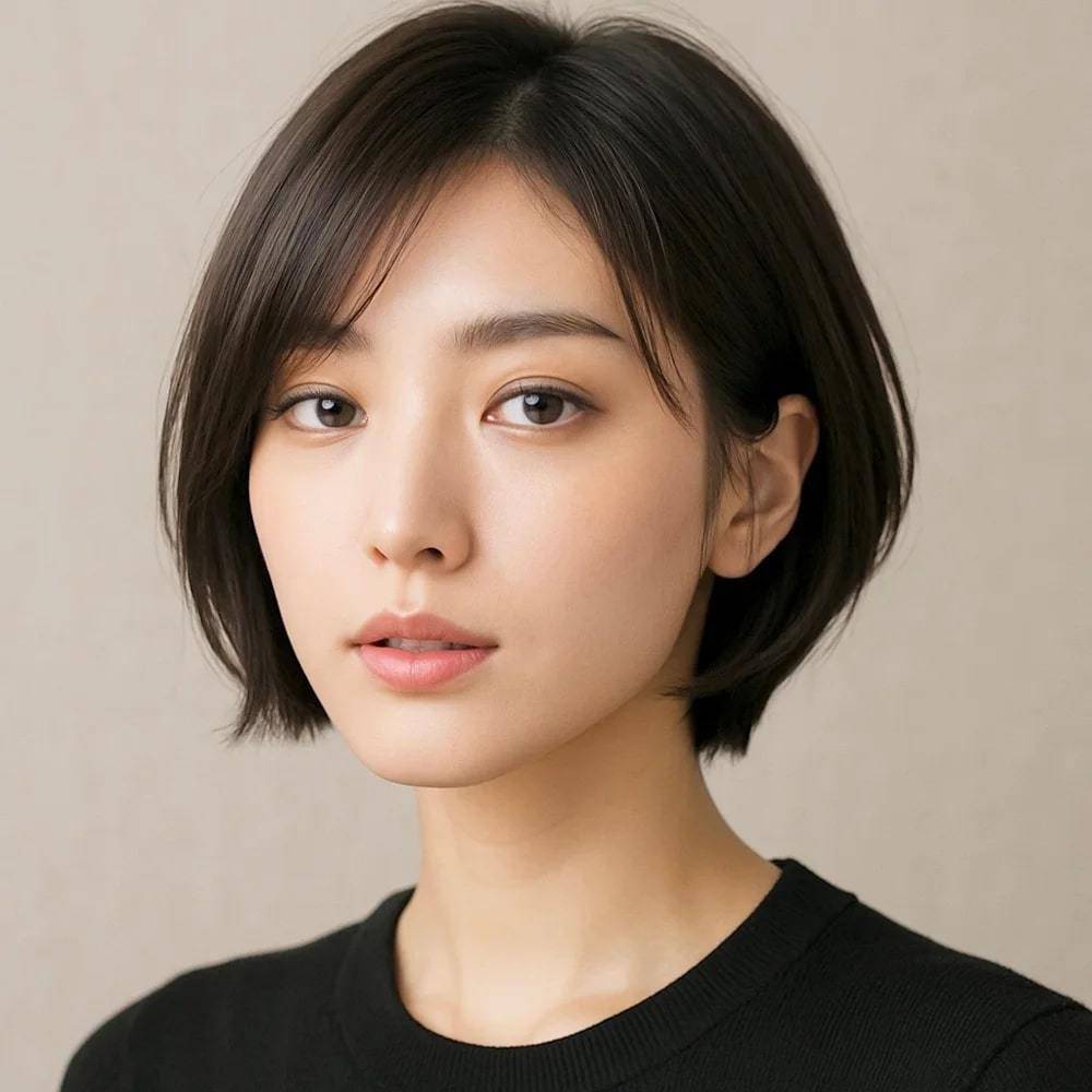 ナチュラルなエアリーボブ
