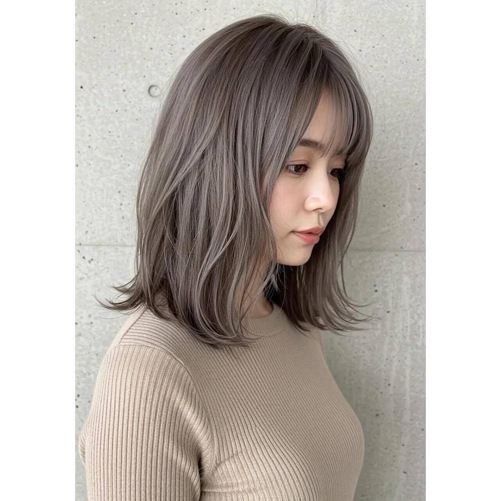 白髪が多い方向けのシルバーカラー