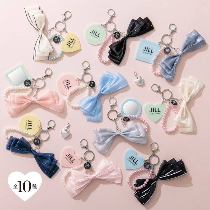 【コンプリートセット】JILL by JILL STUART ミラーつきリボンチャームセットBOOK