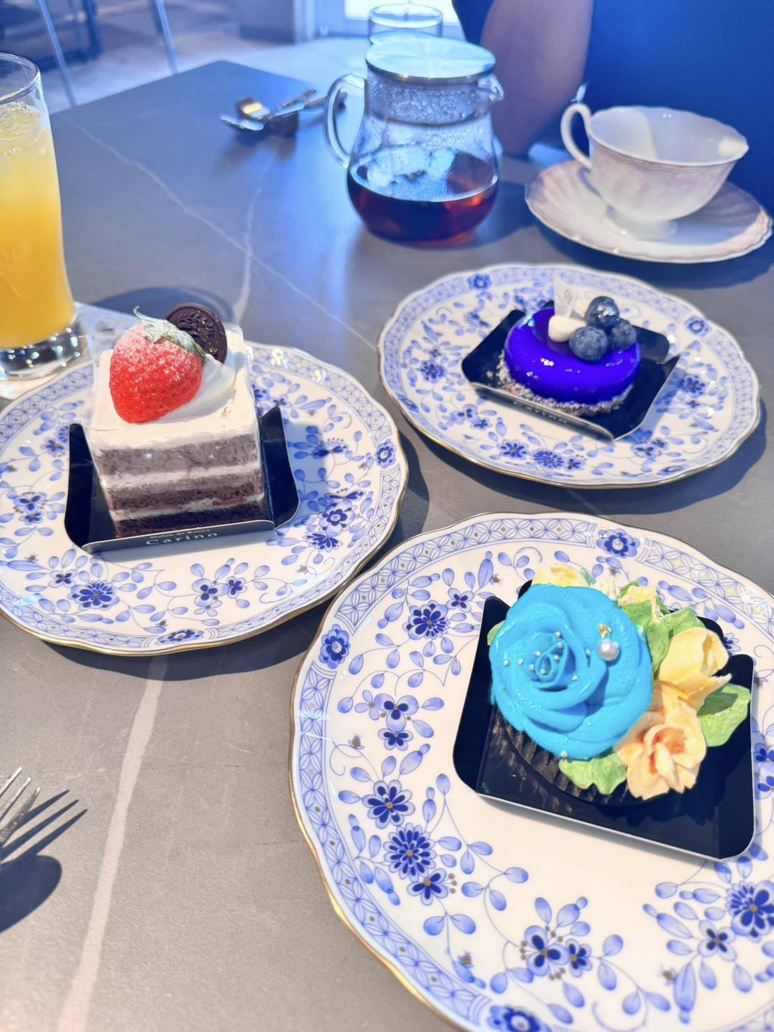 ドルチェ ディ ロッカ カリーノのケーキ