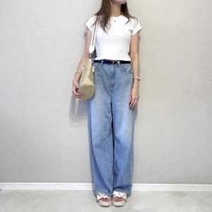 《ユニクロ》40代におすすめ！「Tシャツ」を使った大人女子の夏コーデ #着用レビュー【2026年7月】