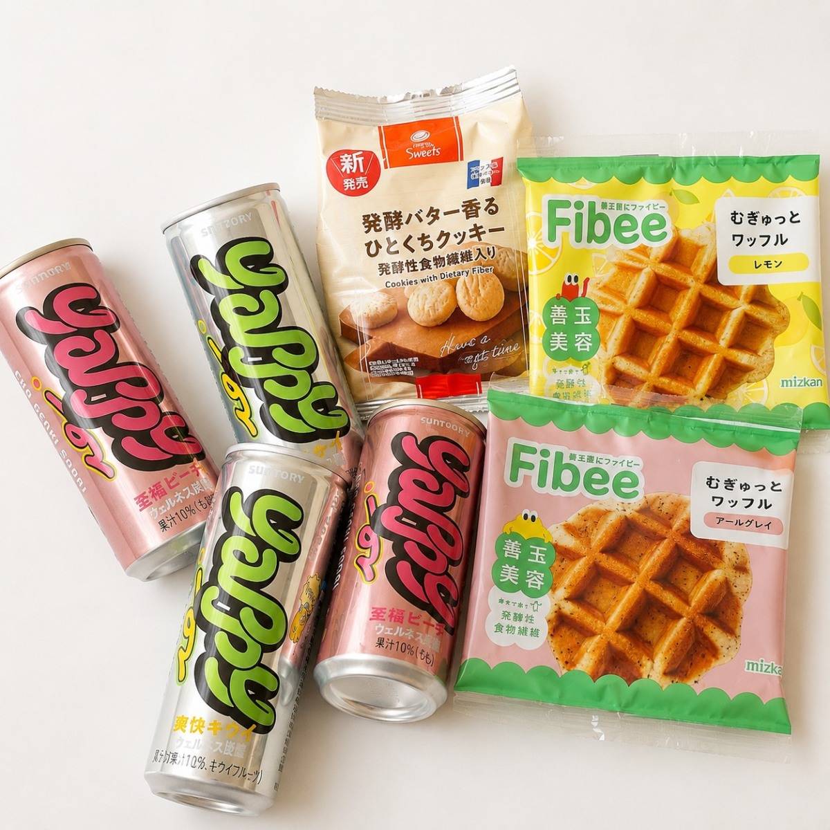 ウェルネス炭酸「yappy」と食品