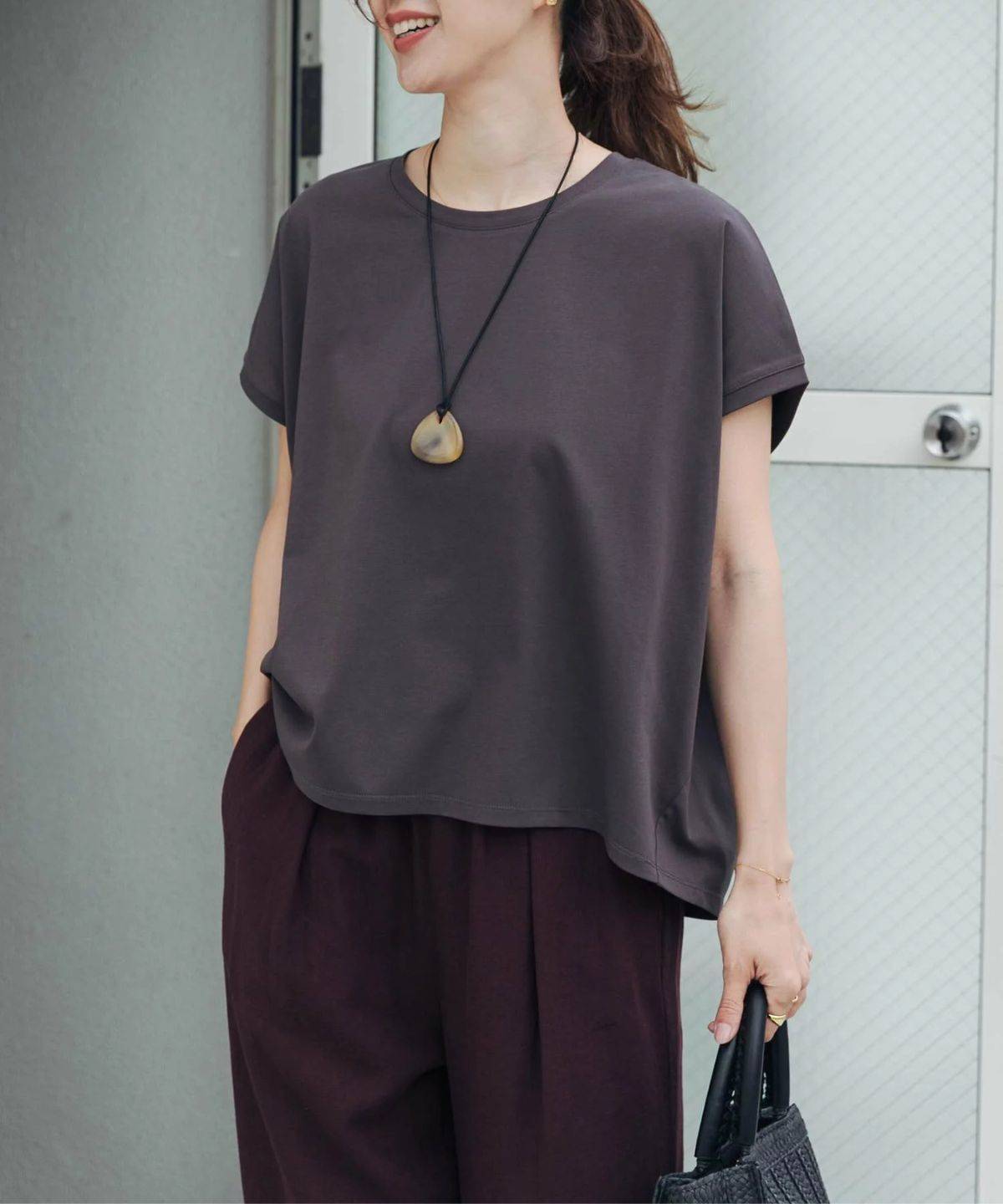 URBAN RESEARCH DOORS 『UR TECH』汗染み防止ドルマンTシャツ
