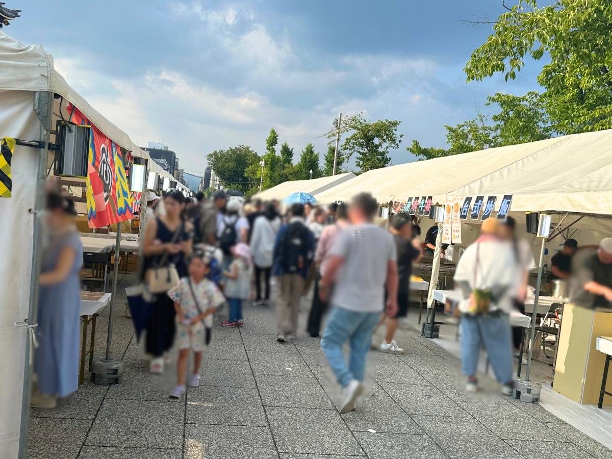「京都台湾祭2026」がにぎわっている様子