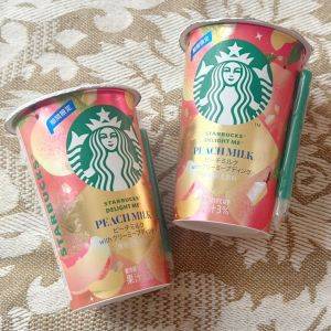 【スターバックス】まるでスイーツ！ピーチとミルクの期間限定ドリンク
