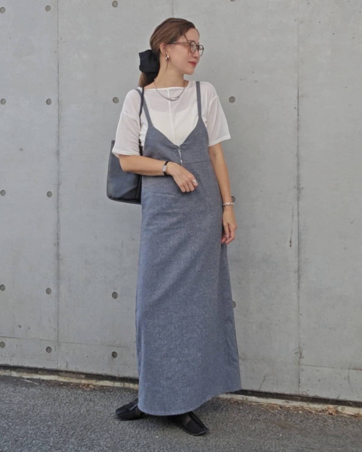 シアートップスを合わせる♡