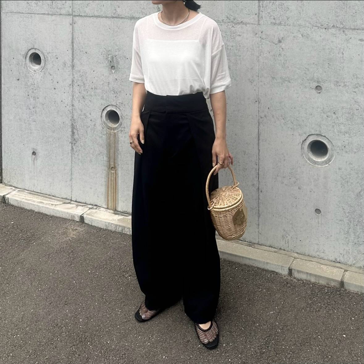 シアートップスで涼しげに♪