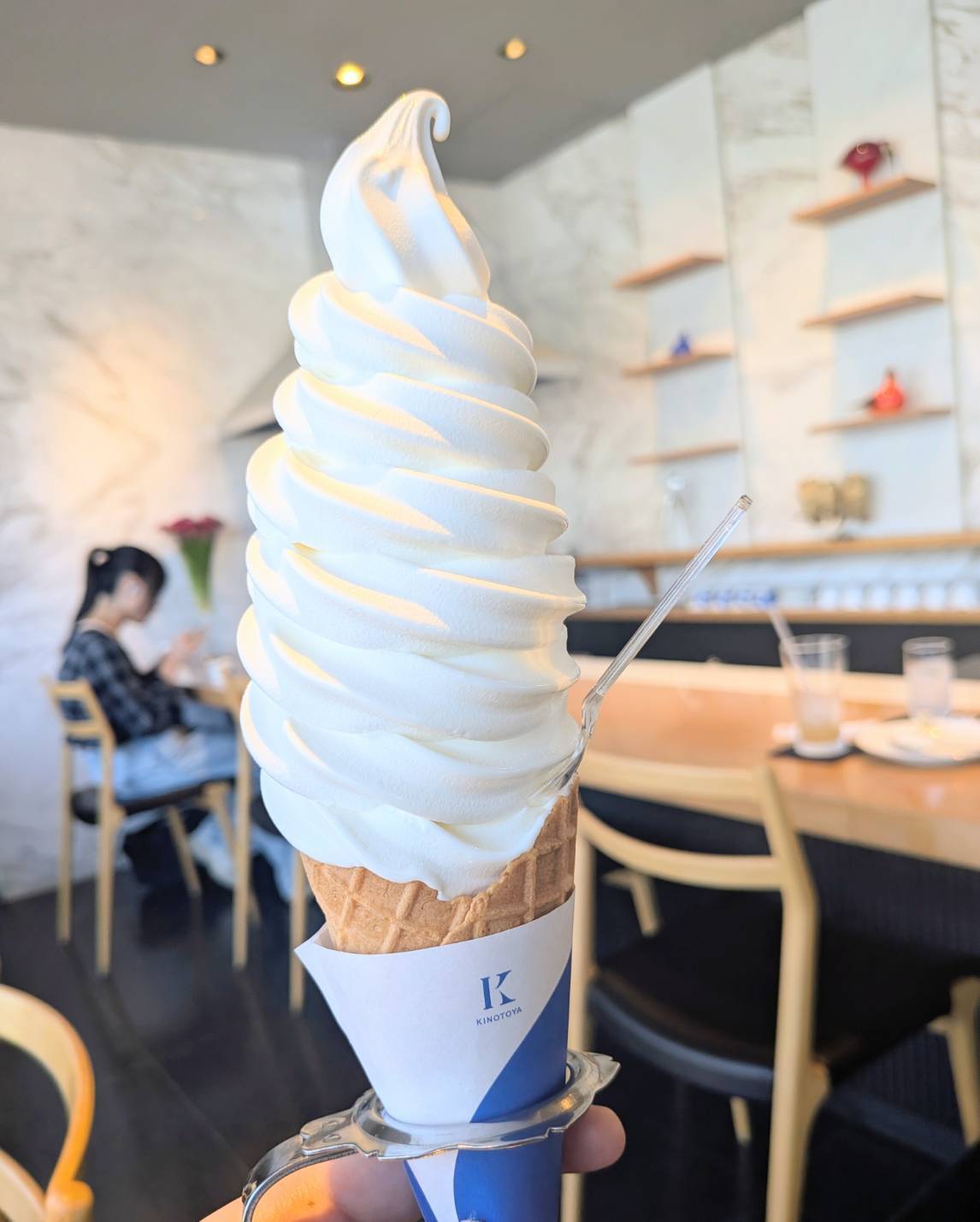 きのとやの極上牛乳ソフトクリーム