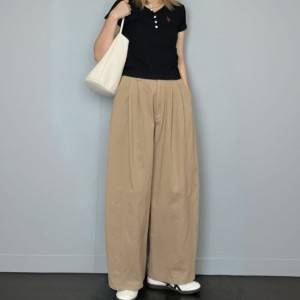 【2026年8月】着痩せがすごい……。太って見えない夏のワイドパンツコーデ5選