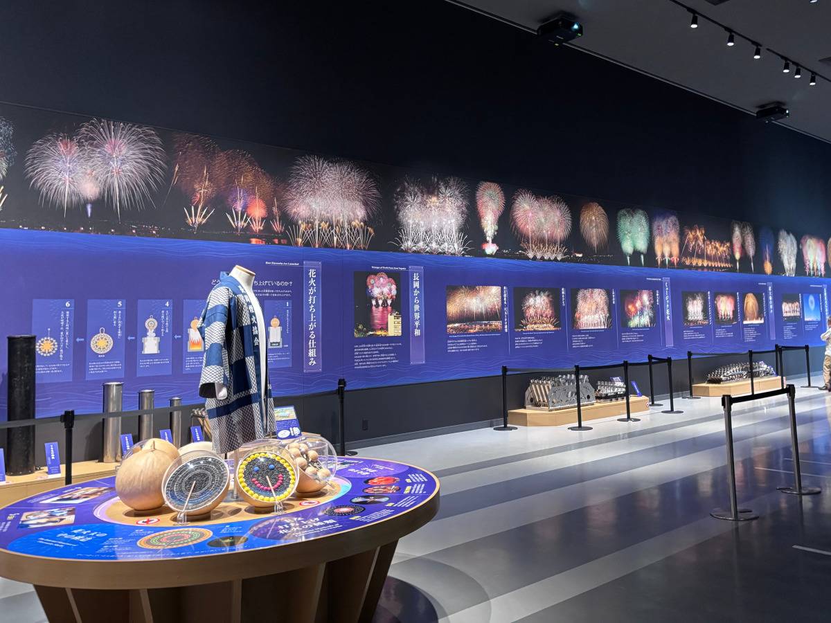 道の駅「ながおか花火館」長岡花火ミュージアム 展示室