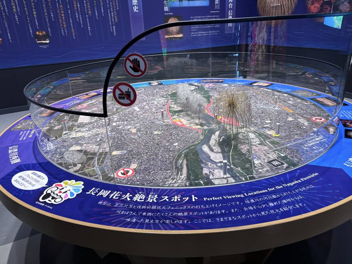 道の駅「ながおか花火館」長岡花火ミュージアム 展示室