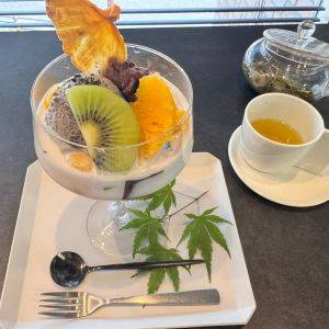 【福岡県】自分時間を過ごせる。季節の和菓子やパフェが楽しめるカフェ