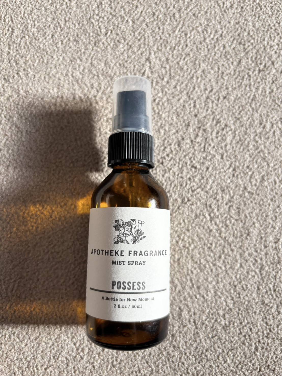 apotheke fragranceのmist spray