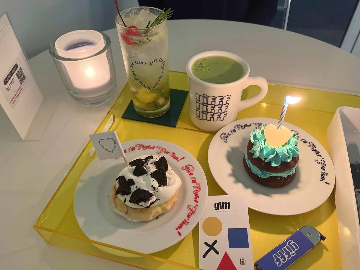 カフェ gifffのスイーツ