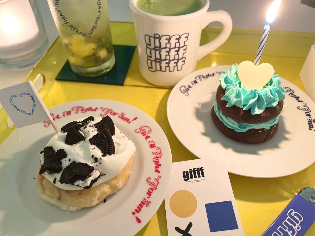 カフェ gifffのスイーツ