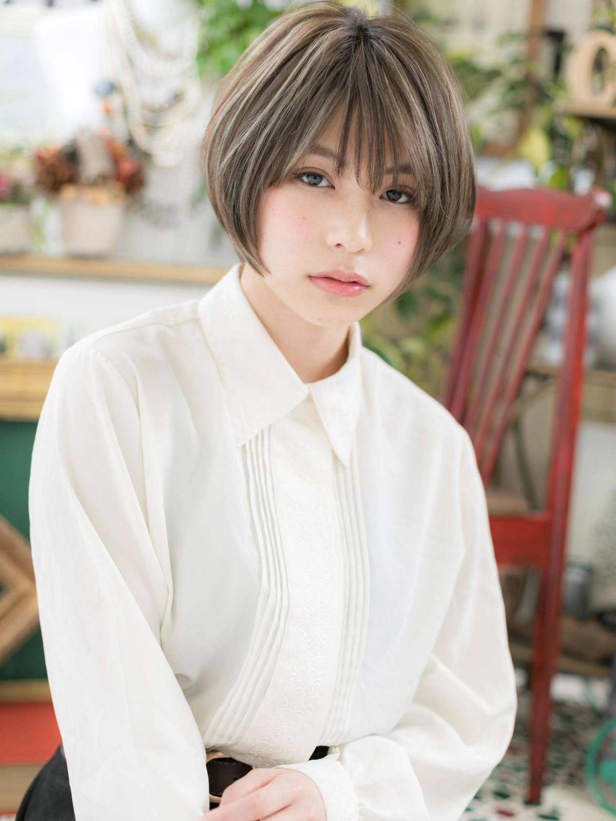 細めハイライト