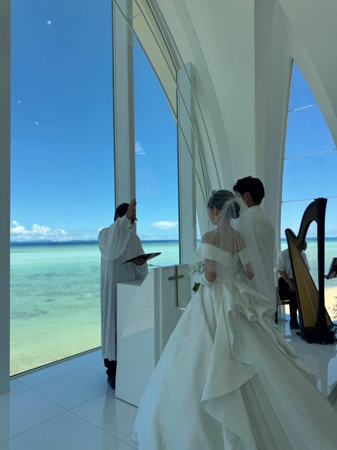 結婚式の様子