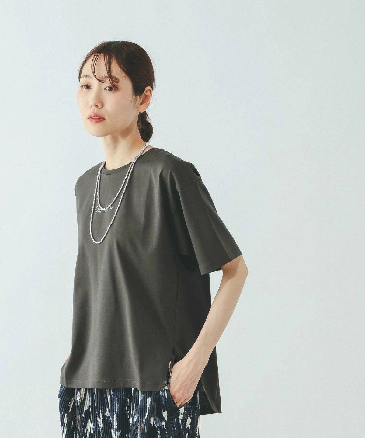 GLOBAL WORK リッチクリーンプリントT半袖