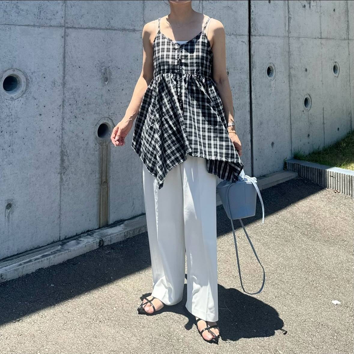 キャミチュニックを主役にする♡