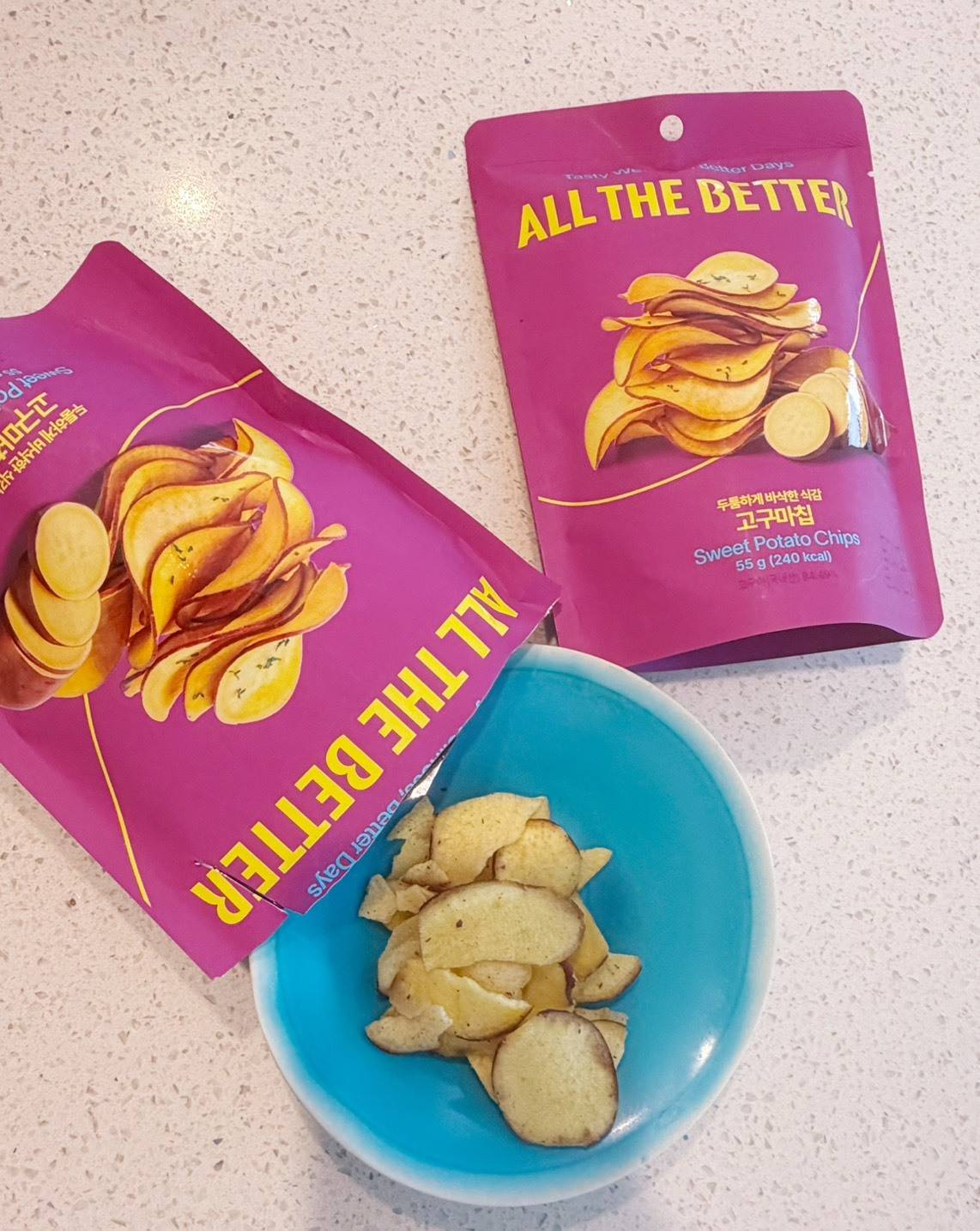 ALL THE BETTER さつまいもチップス